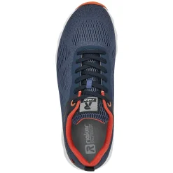 Rieker Men'S Low Sneaker Navy Blue