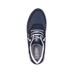 Rieker Men'S Low Sneaker Navy Blue