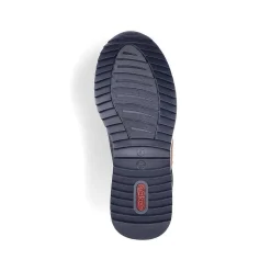 Rieker Men'S Low Sneaker Navy Blue