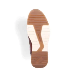 Rieker Men'S Low Sneaker Red Brown