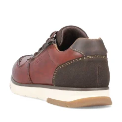 Rieker Men'S Low Sneaker Red Brown