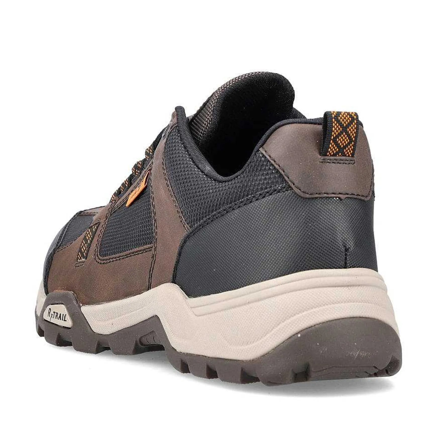 Rieker Men'S Low Sneakers In Chestnut Brown