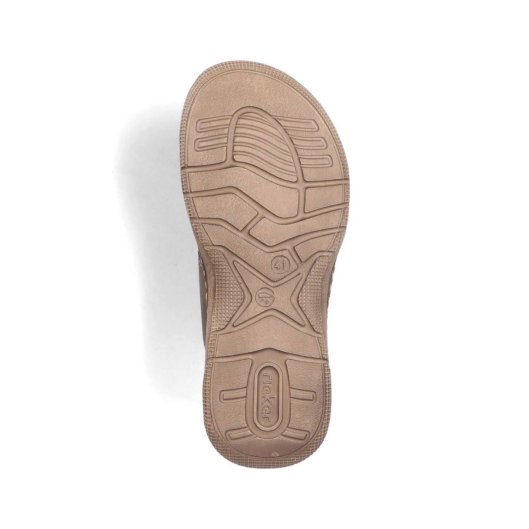 Rieker Men'S Mules Brown Gray