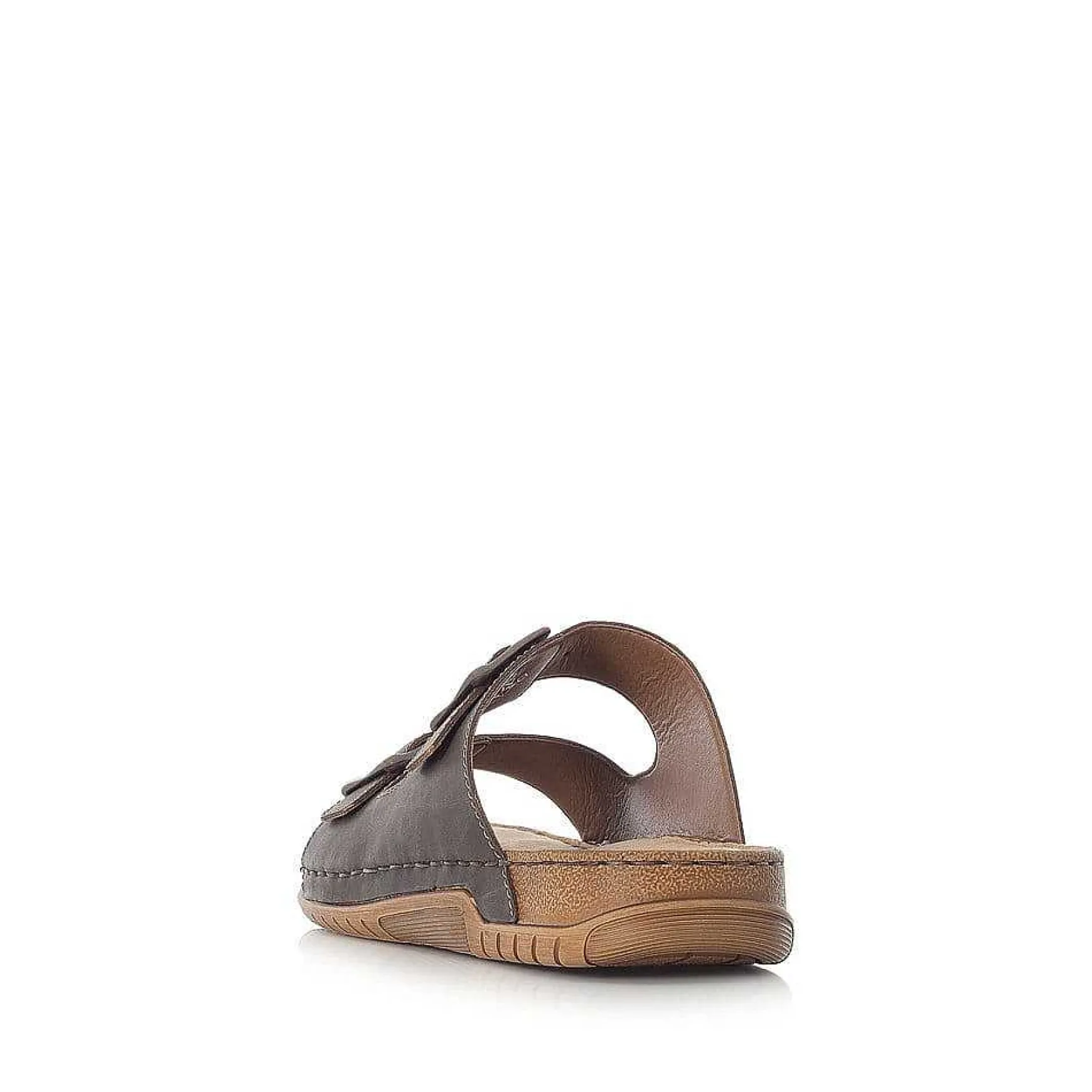 Rieker Men'S Mules Brown Gray