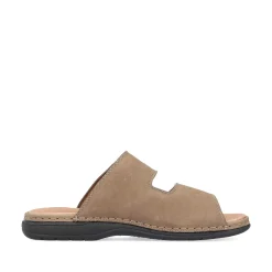 Rieker Men'S Mules Champagne