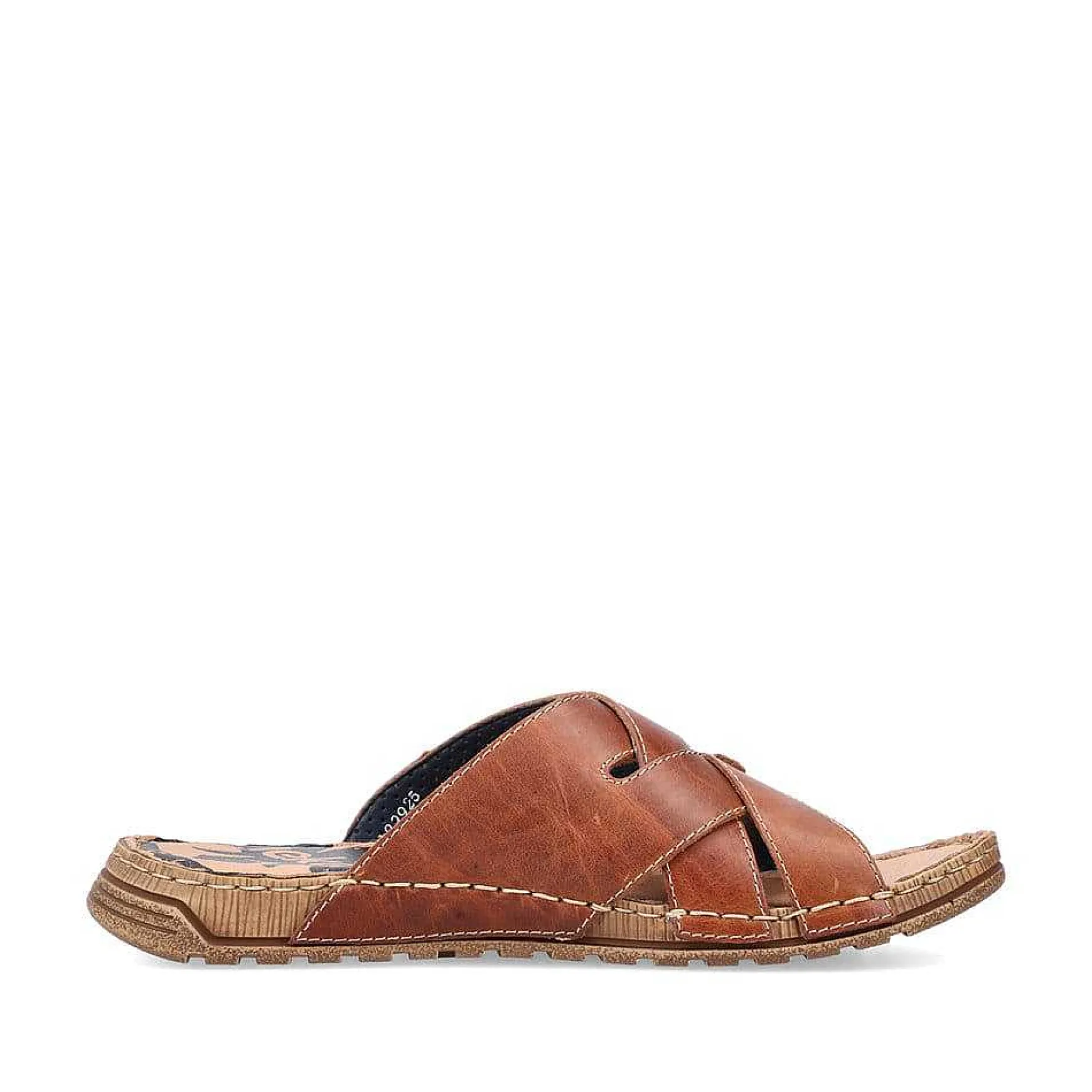 Rieker Men'S Mules Chestnut Brown