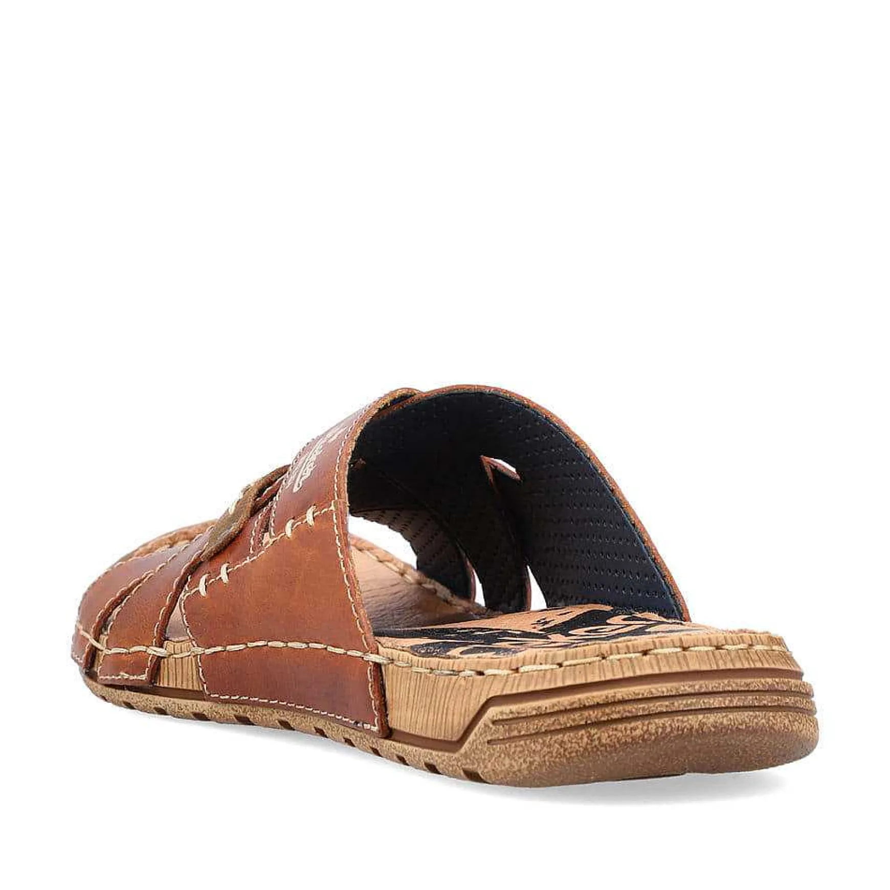 Rieker Men'S Mules Chestnut Brown