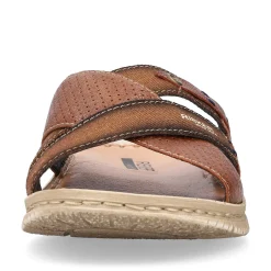 Rieker Men'S Mules Chestnut Brown