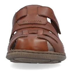 Rieker Men'S Mules Chestnut Brown