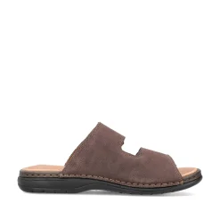 Rieker Men'S Mules Coffee Brown