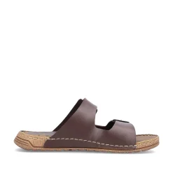 Rieker Men'S Mules Espresso Brown