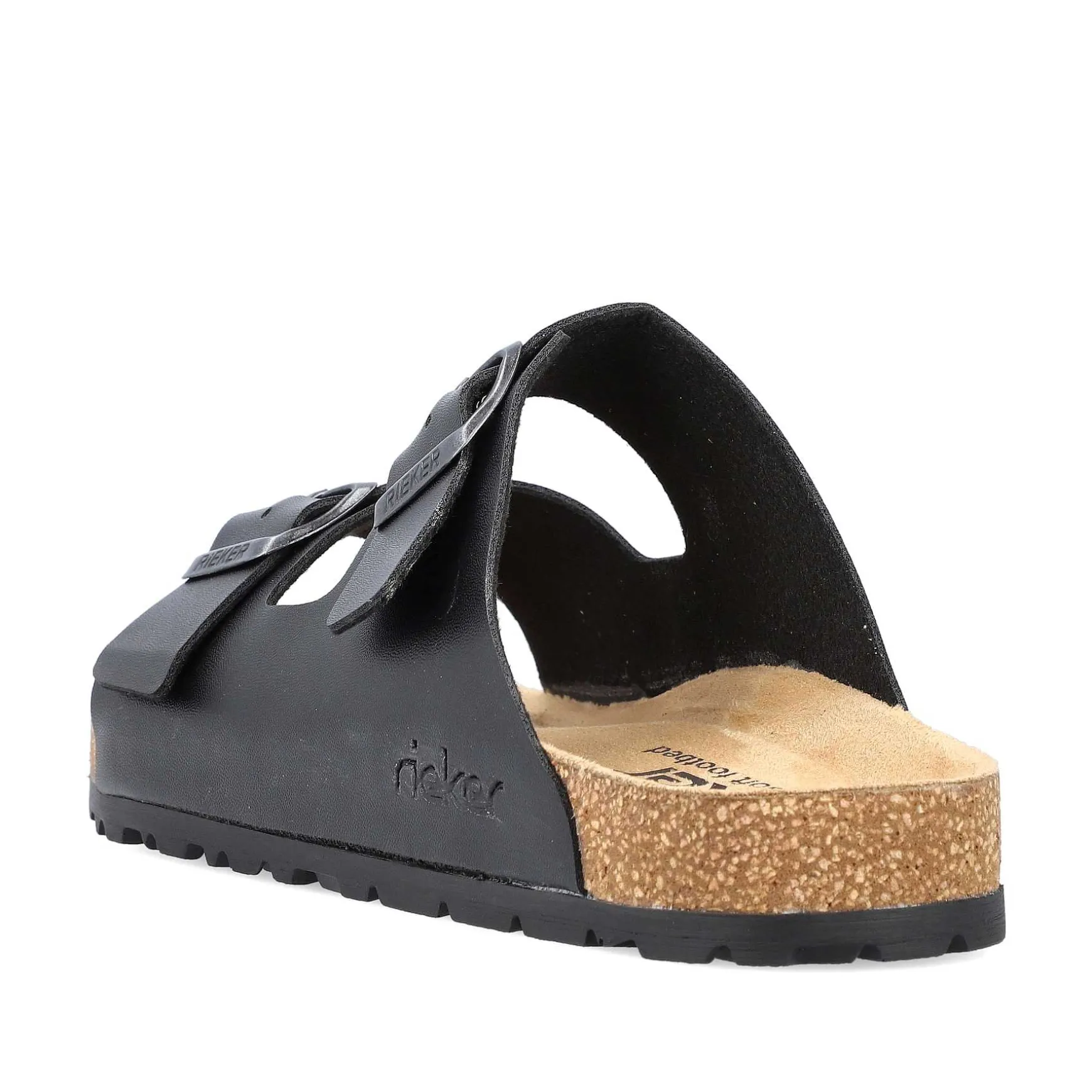 Rieker Men'S Mules Glossy Black