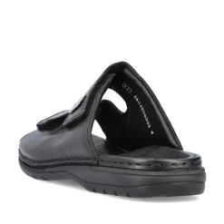 Rieker Men'S Mules Glossy Black