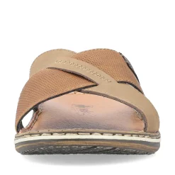 Rieker Men'S Mules Light Brown