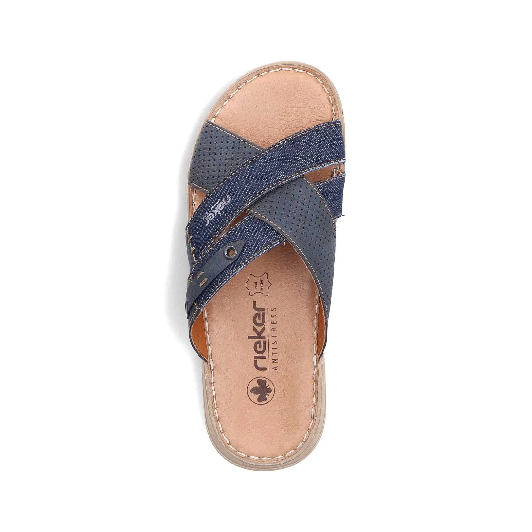 Rieker Men'S Mules Navy Blue