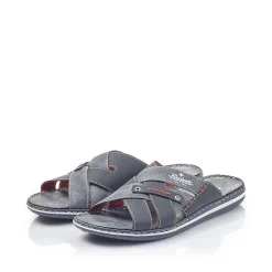 Rieker Men'S Mules Navy Blue