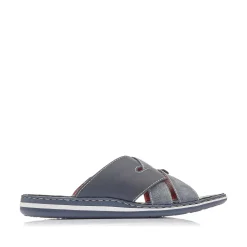 Rieker Men'S Mules Navy Blue
