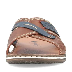 Rieker Men'S Mules Nougat Brown