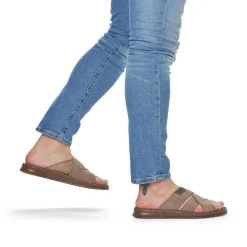 Rieker Men'S Mules Nut Brown