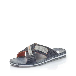 Rieker Men'S Mules Pacific Blue