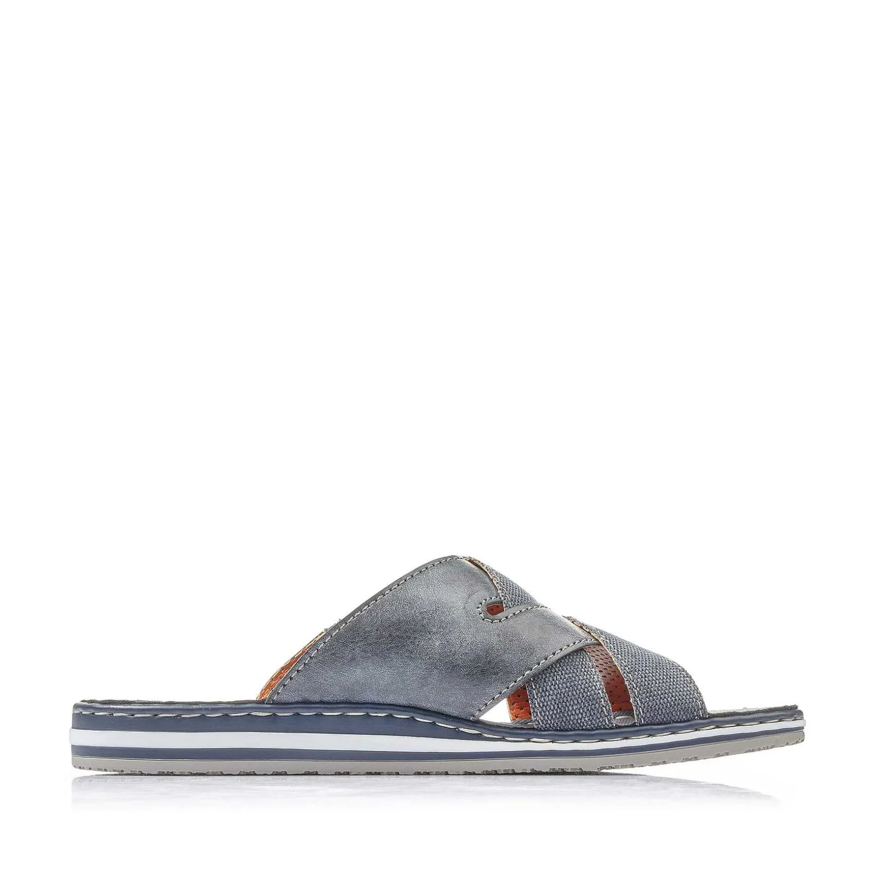 Rieker Men'S Mules Sea Blue