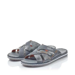 Rieker Men'S Mules Sea Blue