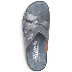 Rieker Men'S Mules Sea Blue