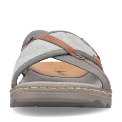 Rieker Men'S Mules Stone Gray