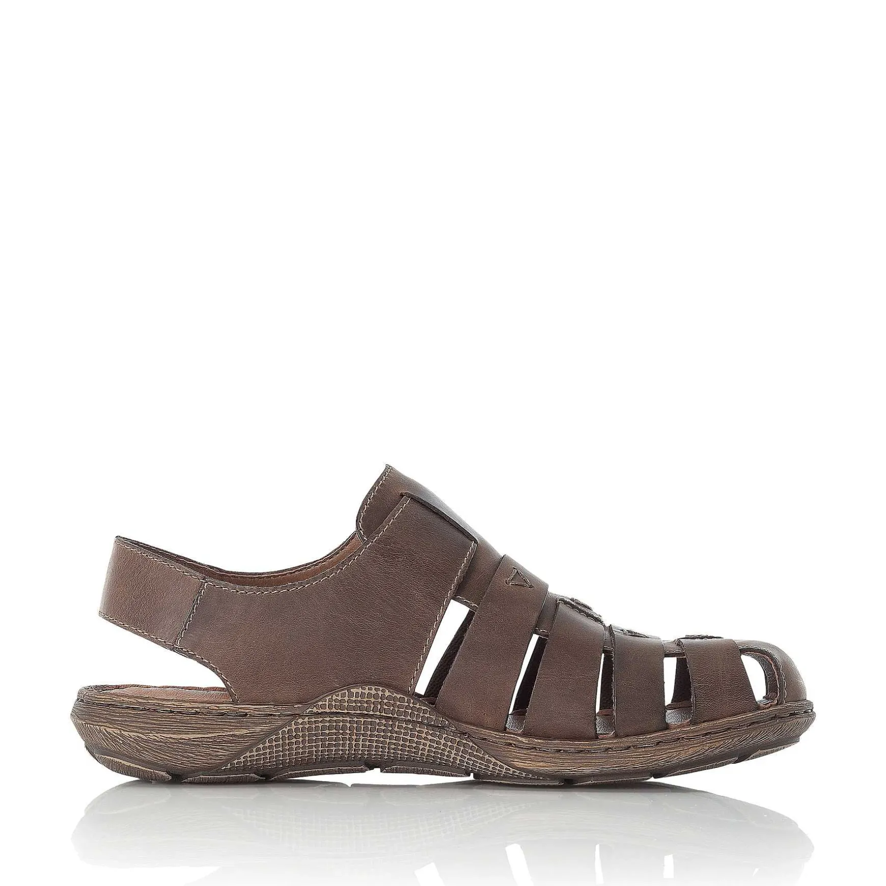 Rieker Men'S Sandals Espresso Brown