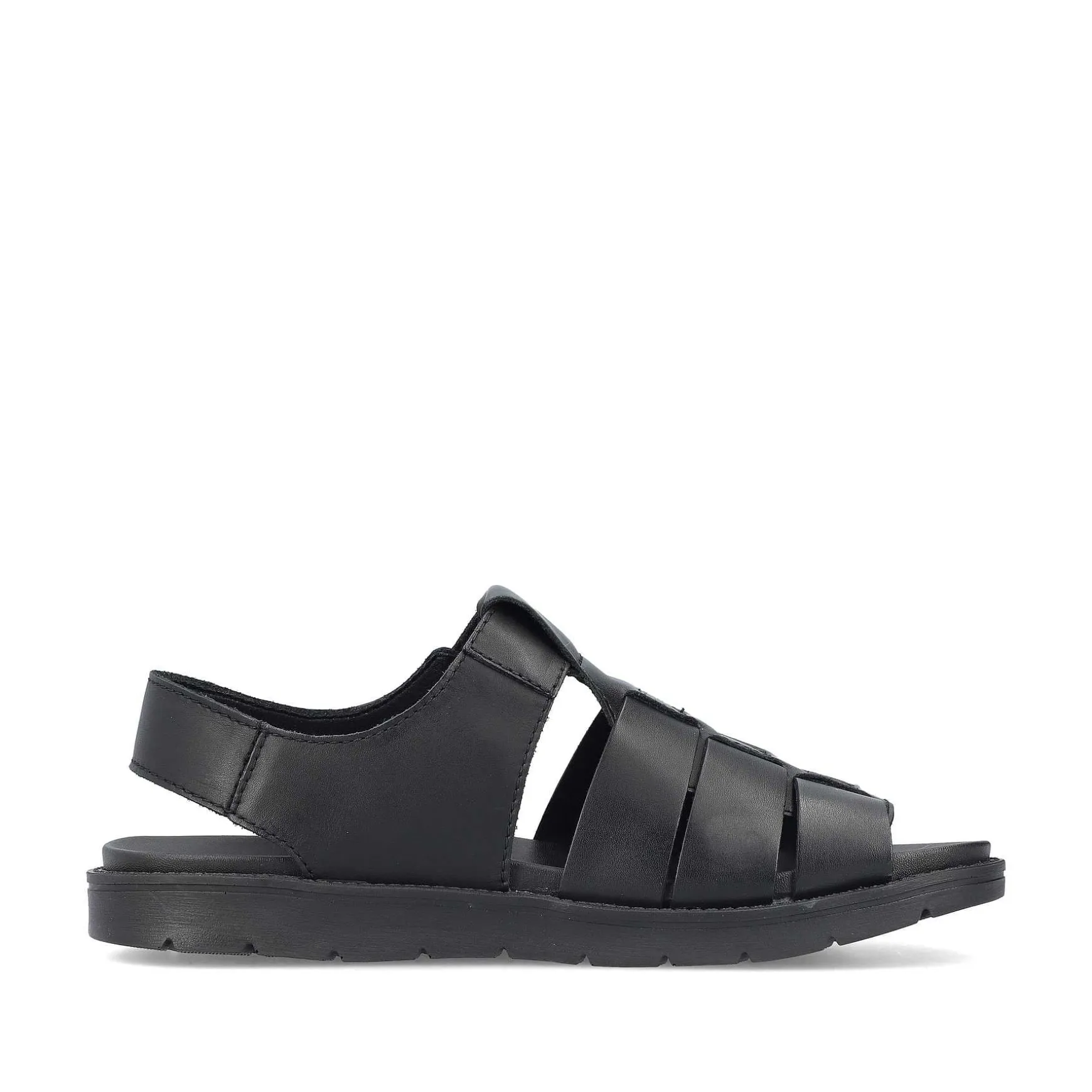 Rieker Men'S Sandals Midnight Black