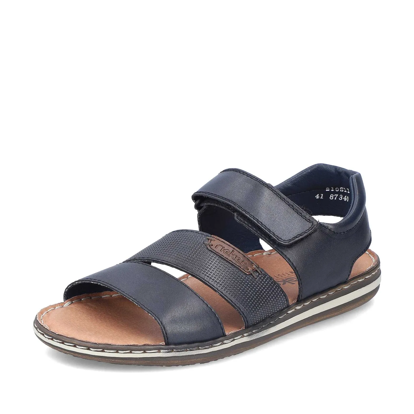 Rieker Men'S Sandals Navy Blue