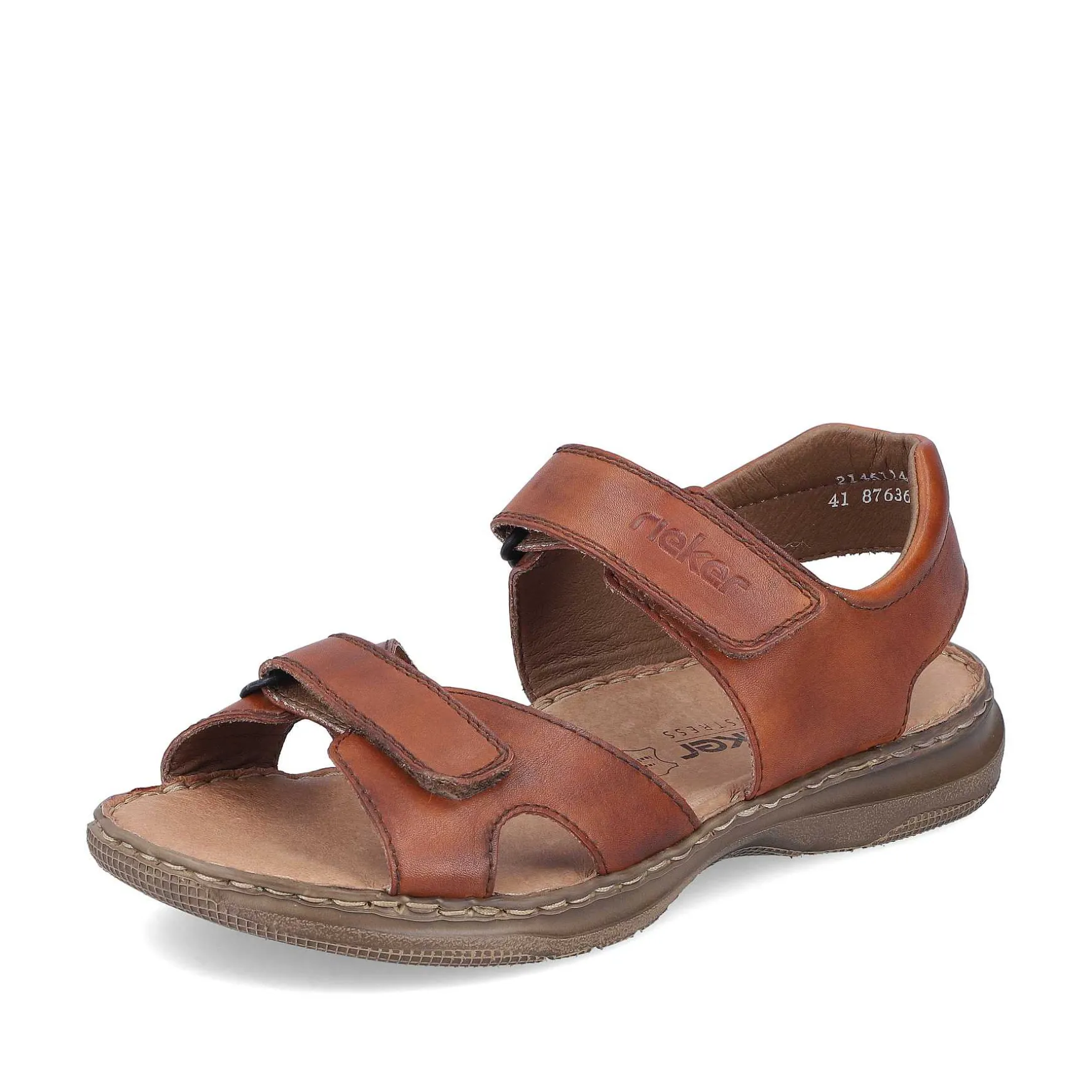 Rieker Men'S Sandals Nut Brown