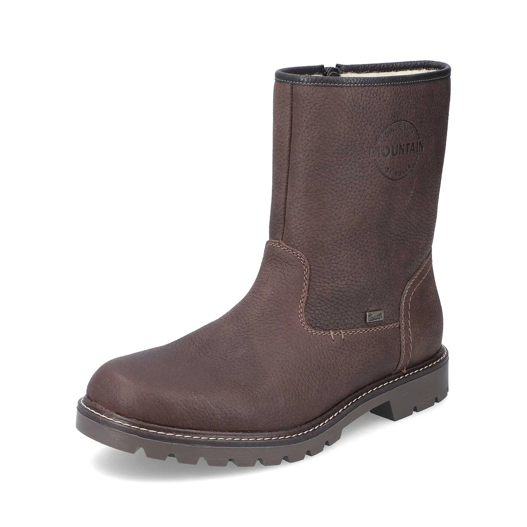 Rieker Men'S Short Boots Black Brown