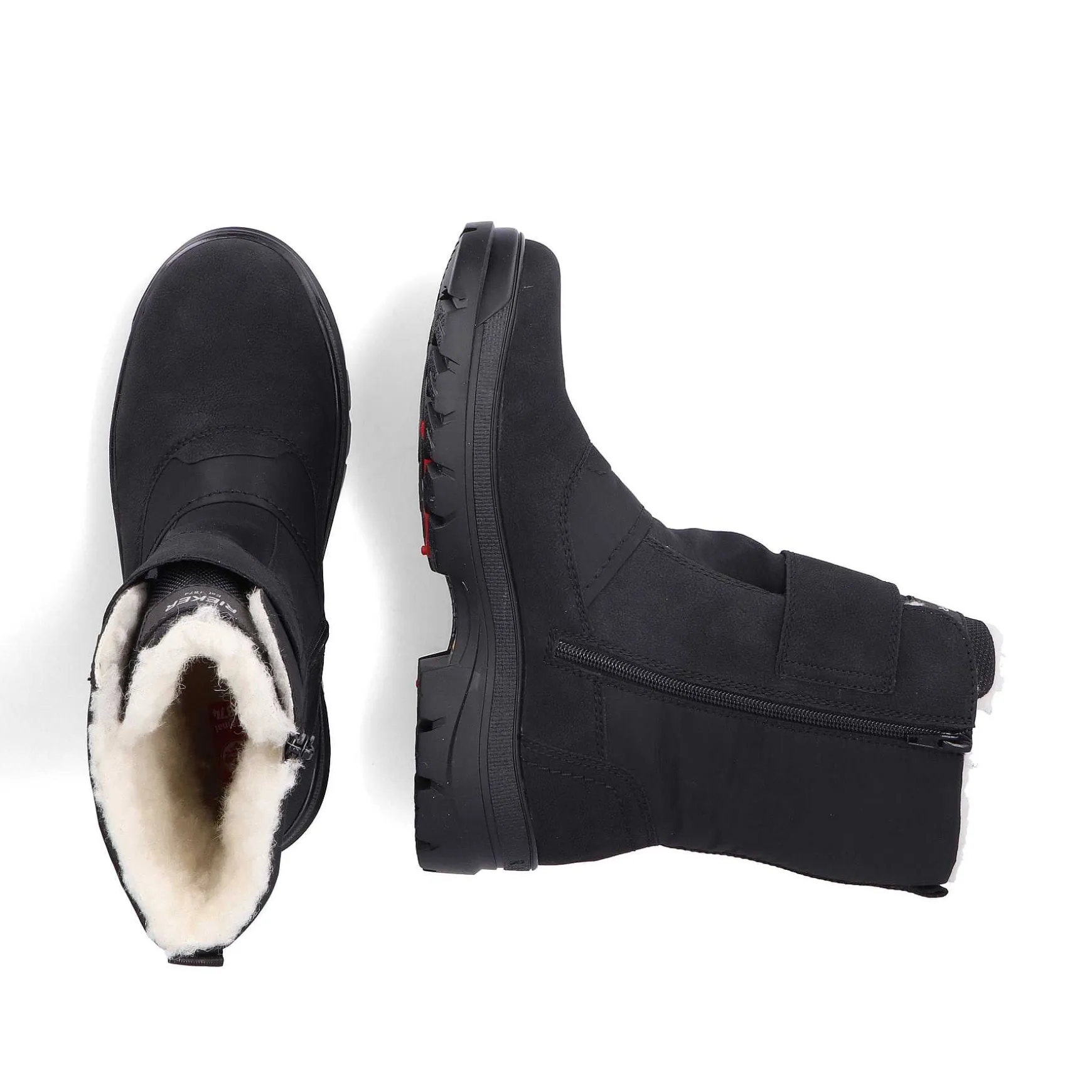 Rieker Men'S Short Boots Jet Black