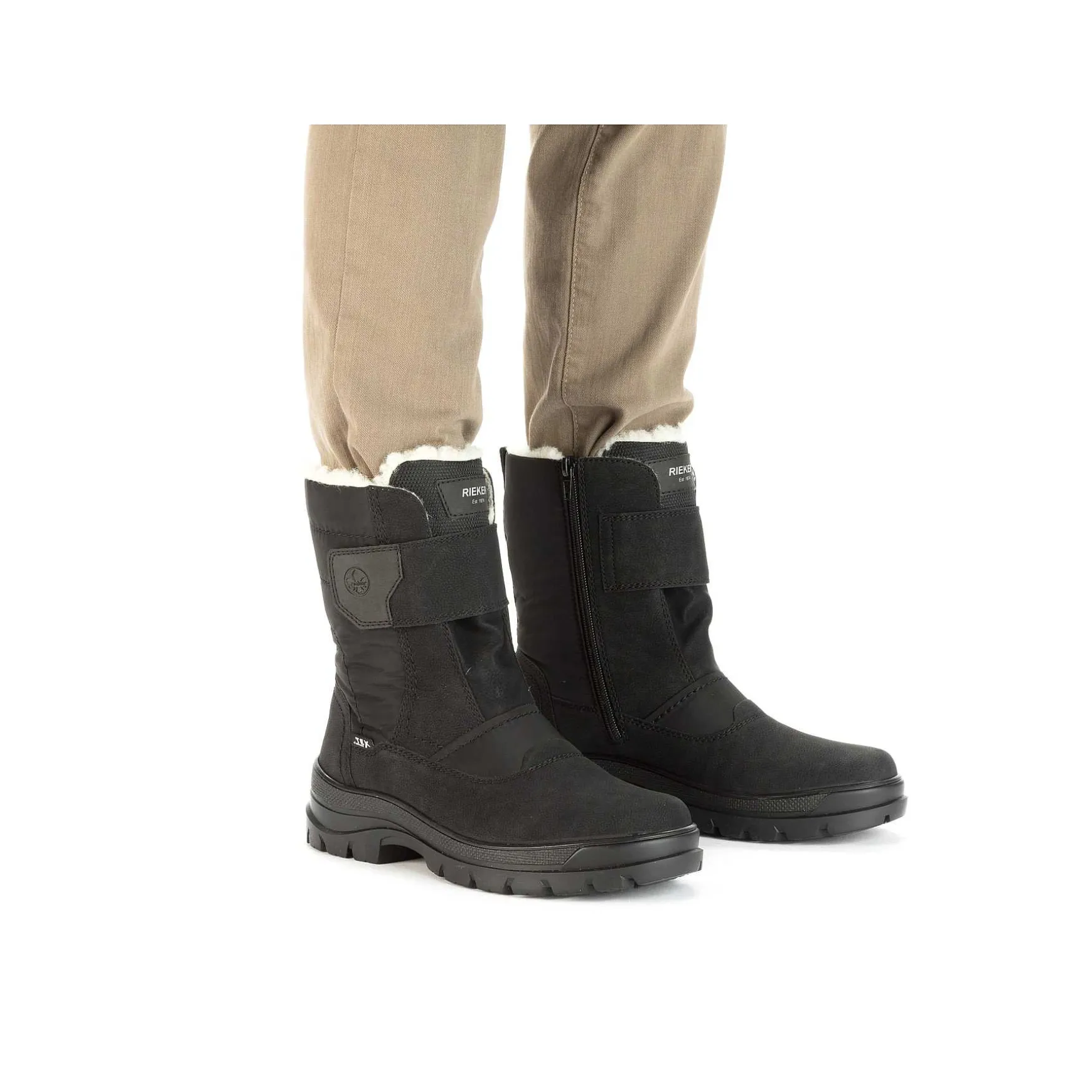 Rieker Men'S Short Boots Jet Black