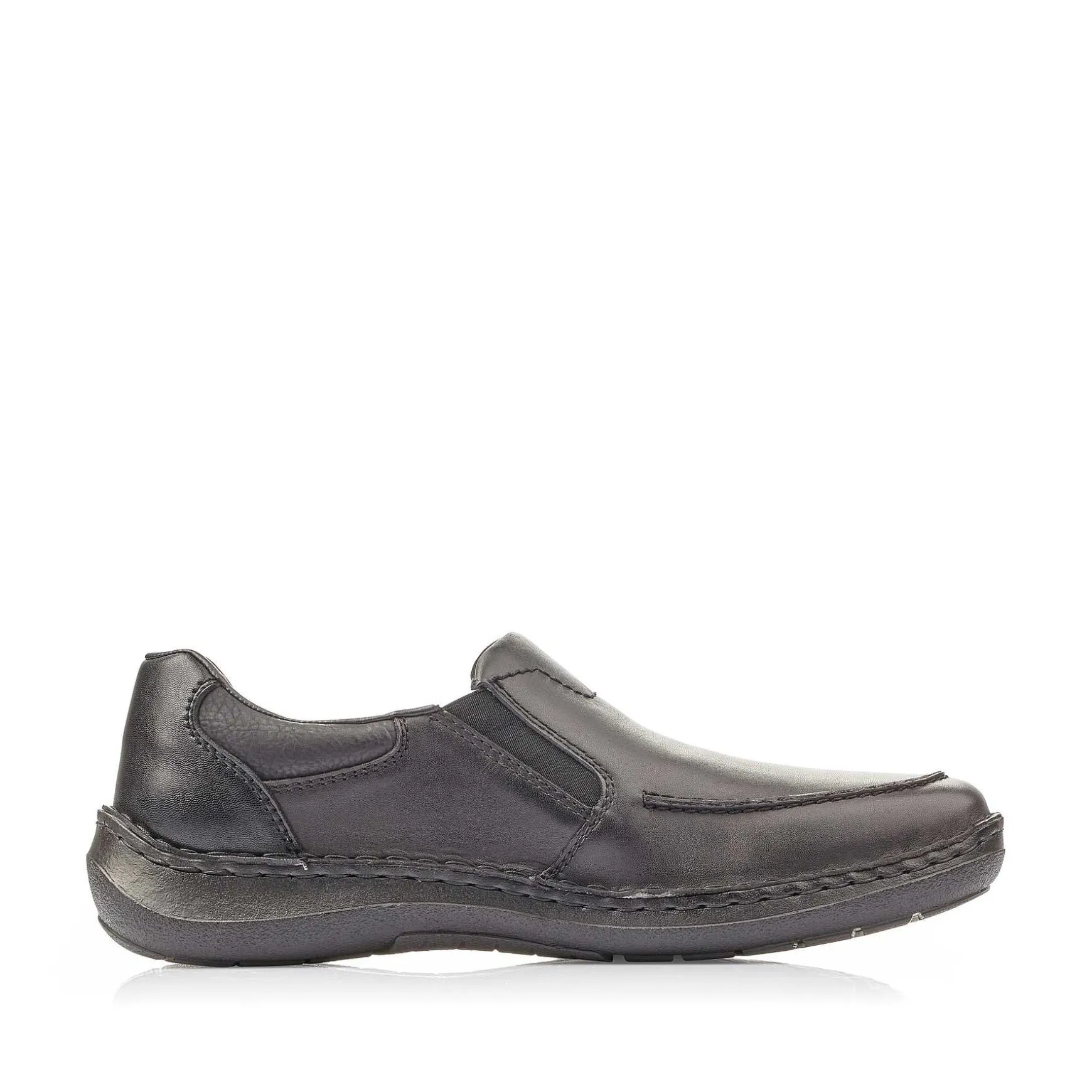 Rieker Men'S Slippers Asphalt Black