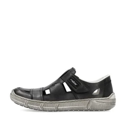 Rieker Men'S Slippers Asphalt Gray