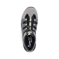 Rieker Men'S Slippers Asphalt Gray