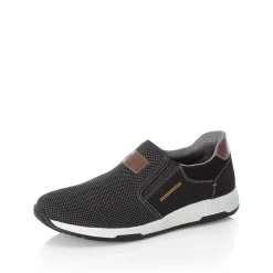 Rieker Men'S Slippers Asphalt Black