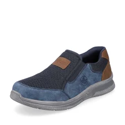 Rieker Men'S Slippers Azure Blue