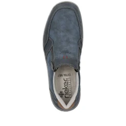 Rieker Men'S Slippers Blue Gray