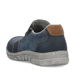 Rieker Men'S Slippers Blue Gray