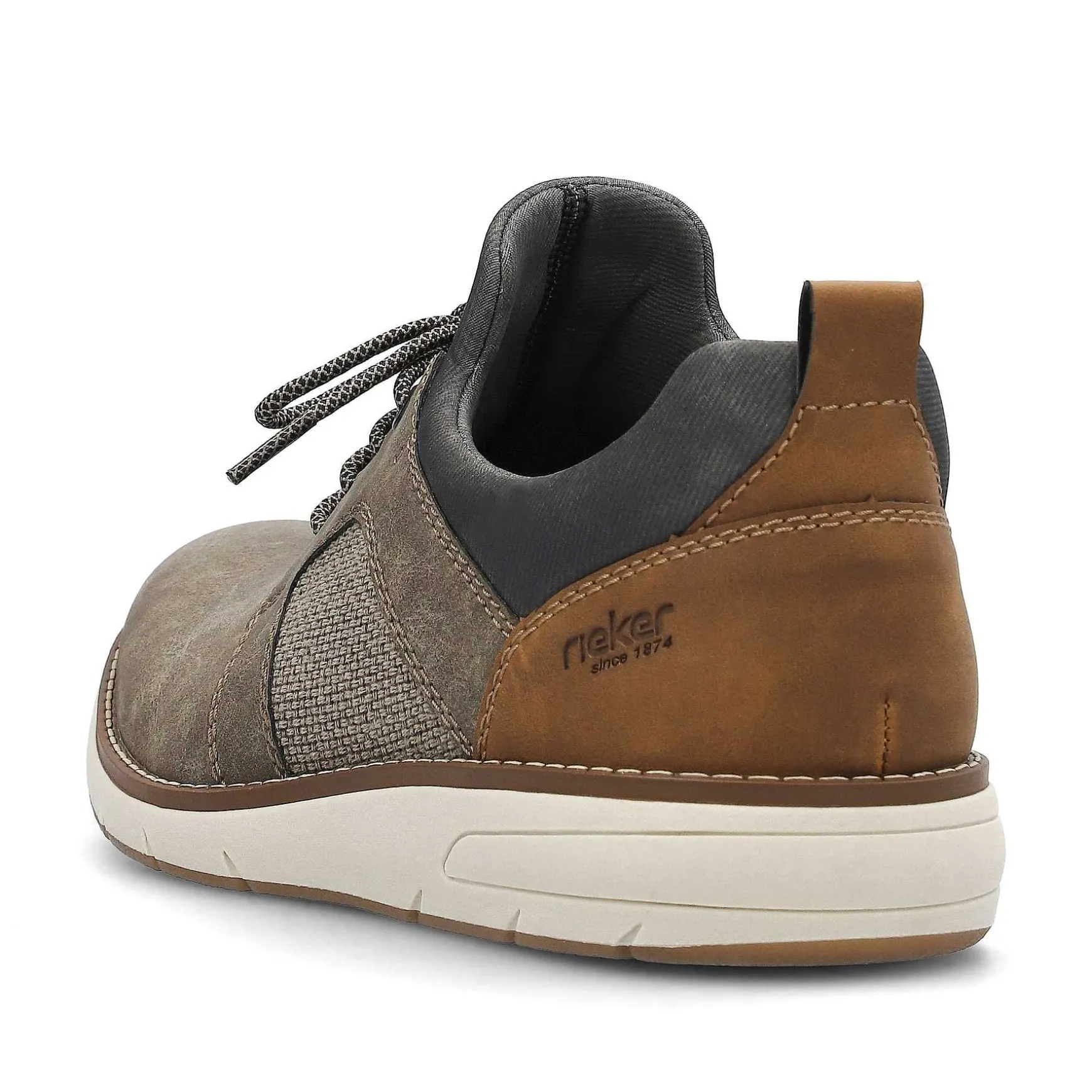 Rieker Men'S Slippers Brown Gray