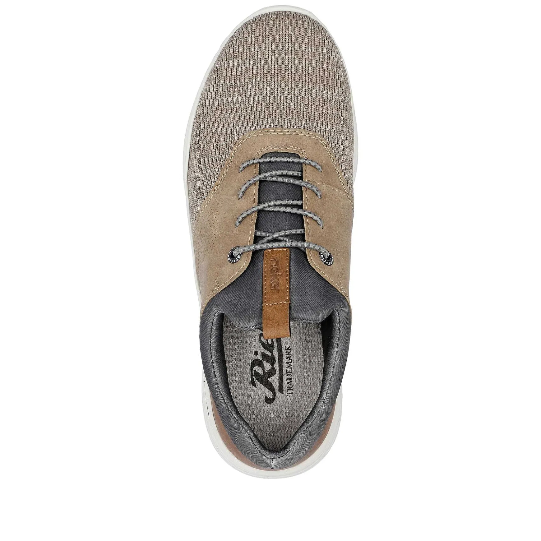 Rieker Men'S Slippers Brown-Beige