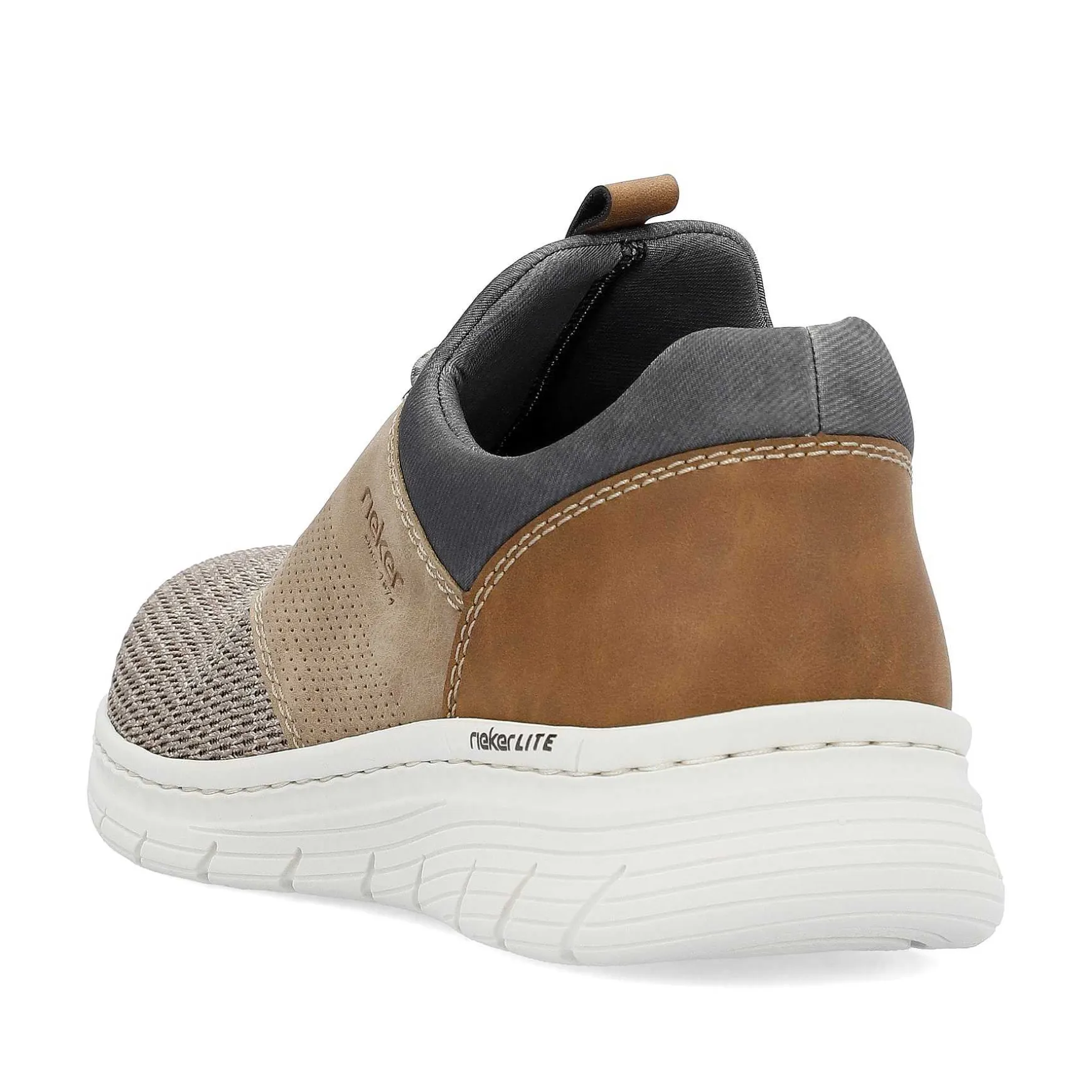 Rieker Men'S Slippers Brown-Beige