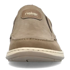 Rieker Men'S Slippers Brown-Beige