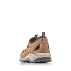 Rieker Men'S Slippers Cinnamon Brown