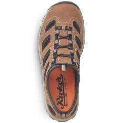 Rieker Men'S Slippers Cinnamon Brown