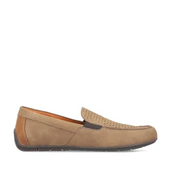 Rieker Men'S Slippers Cinnamon Brown