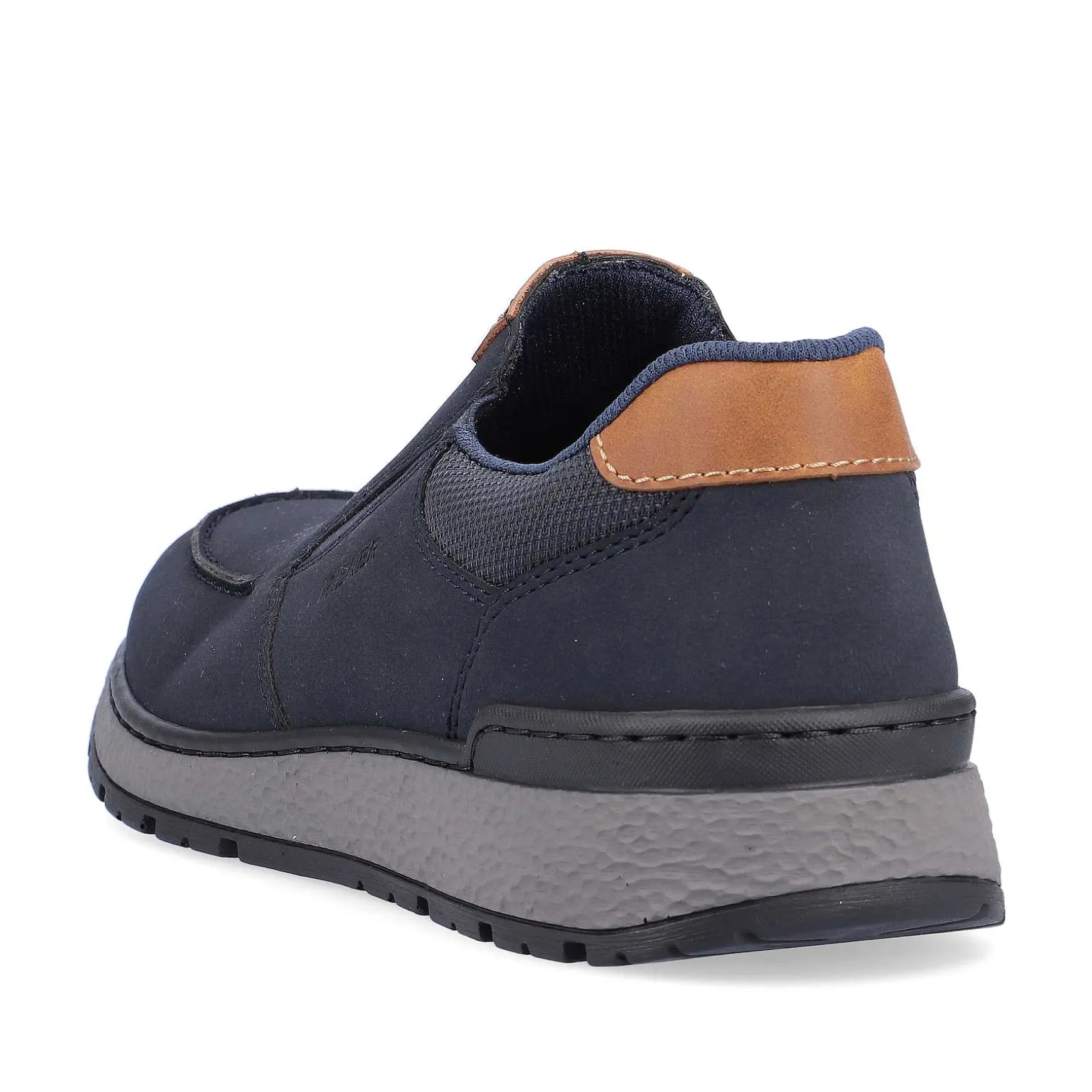 Rieker Men'S Slippers Dark Blue Noisette